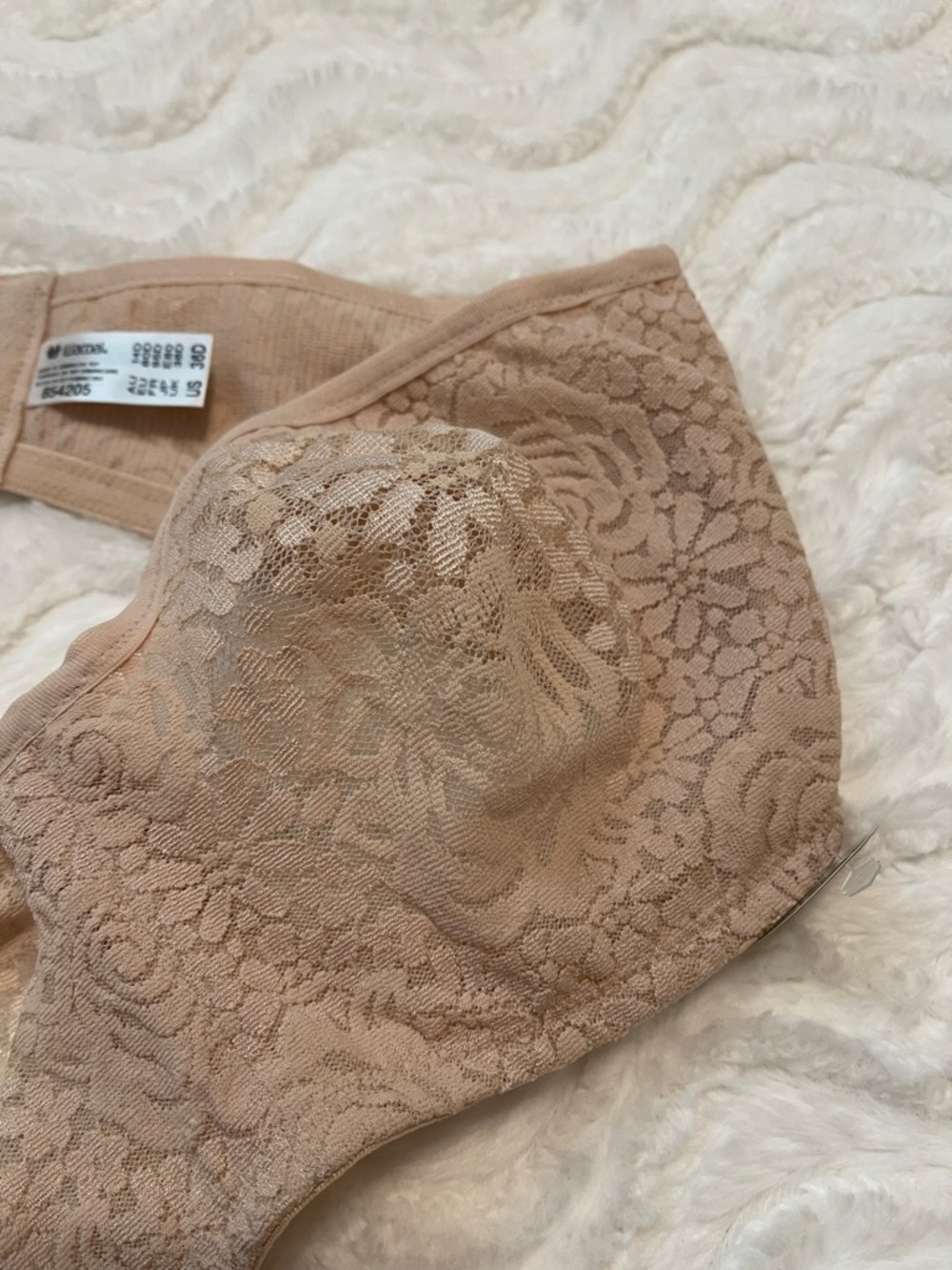 NWT Wacoal Strapless Lace Underwire Bra #854205 - Picture 7 of 14